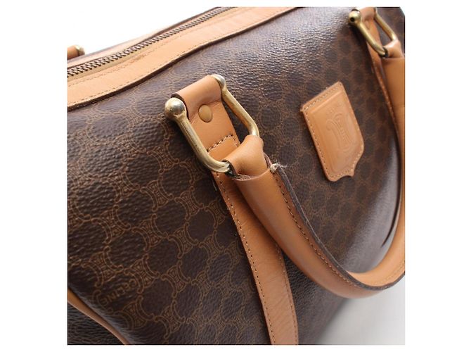 16 Céline Borsa Tote Celine Macadam Marrone - vista 12