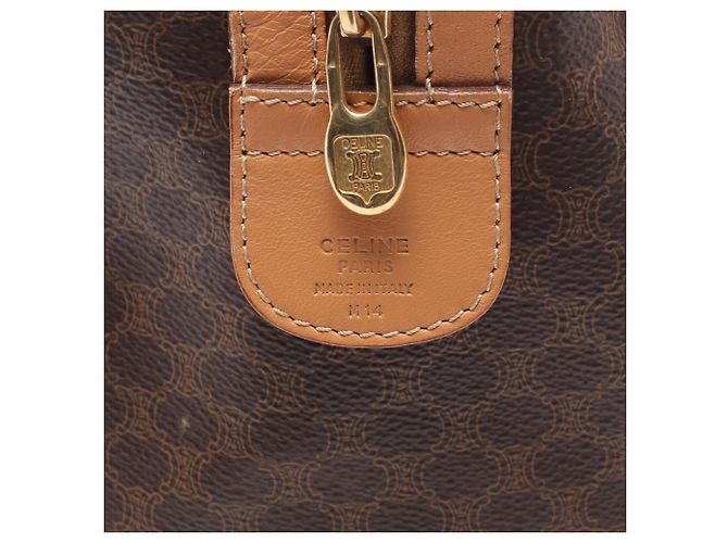 16 Céline Borsa Tote Celine Macadam Marrone - vista 4