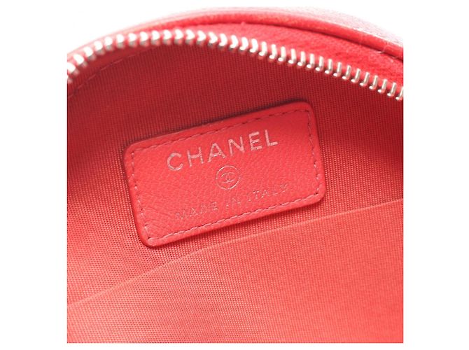 Timeless Borsa a Spalla Rotonda Matelassé Chanel Rosa Rosso - vista 4