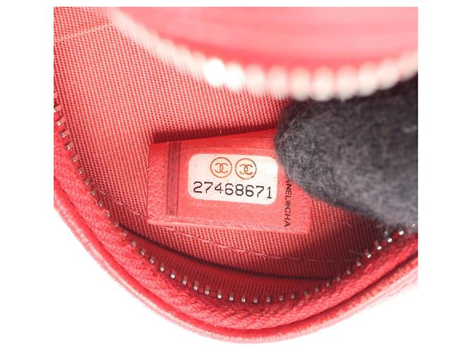 Timeless Borsa a Spalla Rotonda Matelassé Chanel Rosa Rosso - vista 5