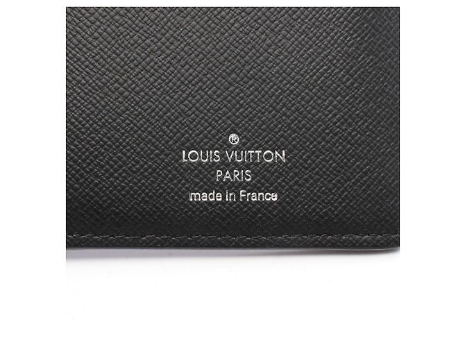 Louis Vuitton Portefeuille Brazza Damier Graphite Bi-fold Long Wallet Black - view 5