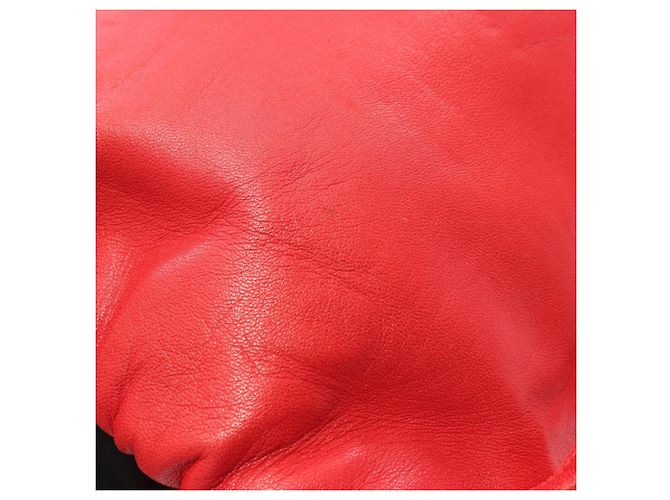 Borsa a tracolla con coulisse Loewe Anagram Rosso - vista 8