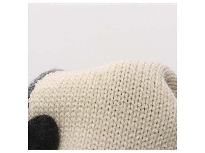 Pañuelo Chanel Coco Mark Castaño Blanco - vista 6