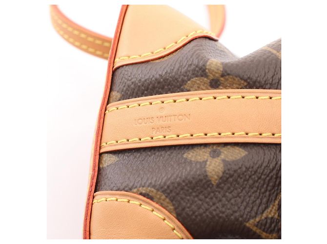 Noe Borsa a Spalla Louis Vuitton Noé Monogram Marrone Monogramma - vista 4