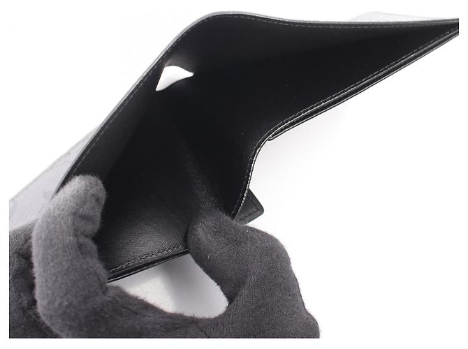 Louis Vuitton Portefeuille Slender Monogram Eclipse Reverse Bi-fold Wallet Brown - view 6