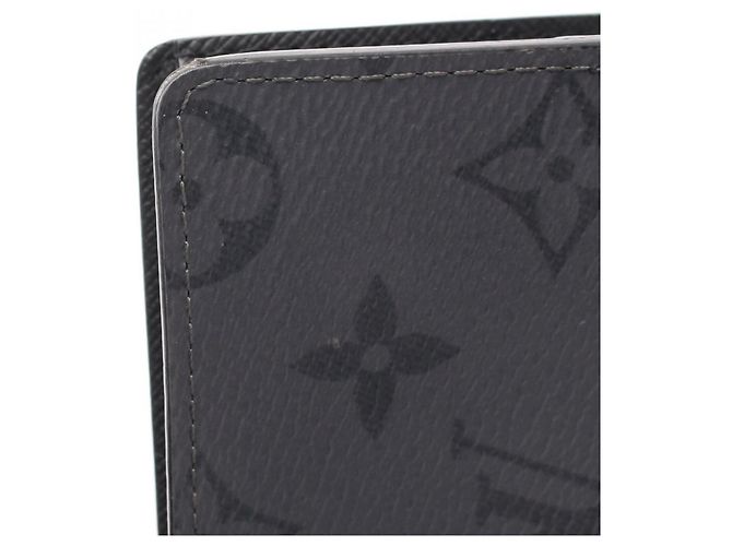 Louis Vuitton Portefeuille Slender Monogram Eclipse Reverse Bi-fold Wallet Brown - view 7
