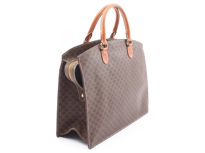 Céline Bolso Celine Macadam marrón Castaño - vista 2