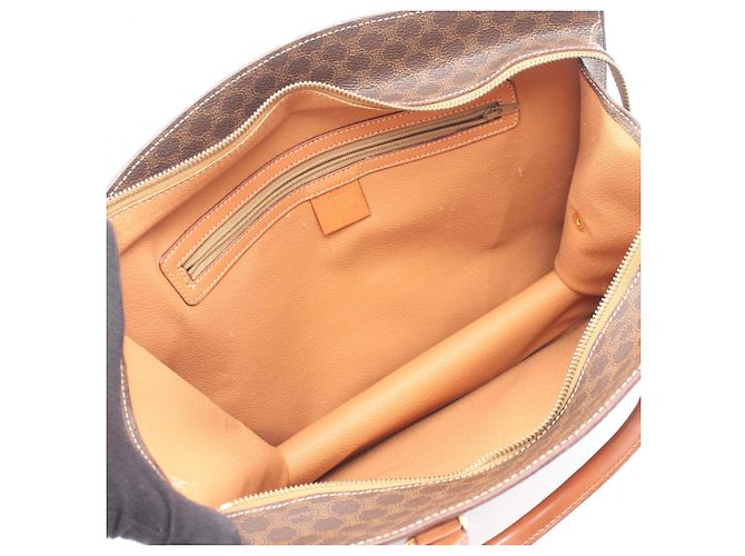 Céline Bolso Celine Macadam marrón Castaño - vista 3
