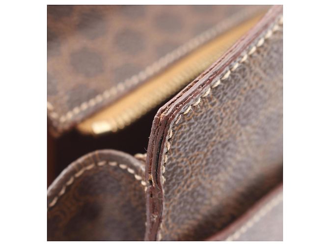 Céline Bolso Celine Macadam marrón Castaño - vista 8