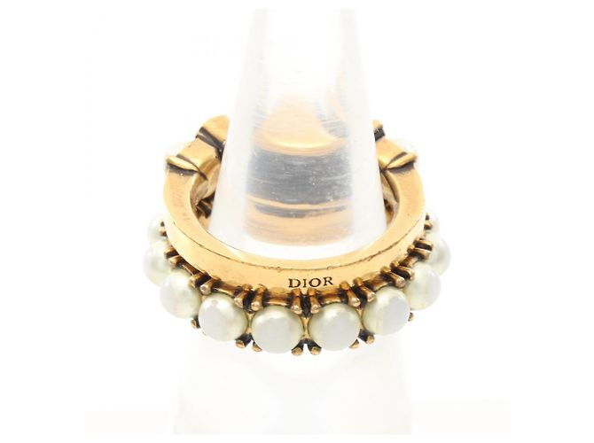 Set di 2 anelli Christian Dior J'ADIOR Bianco D'oro - vista 3