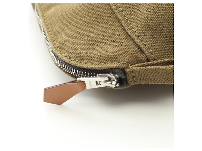 Hermès Borsa Hermes Bolide Pouch 20 Cachi - vista 7