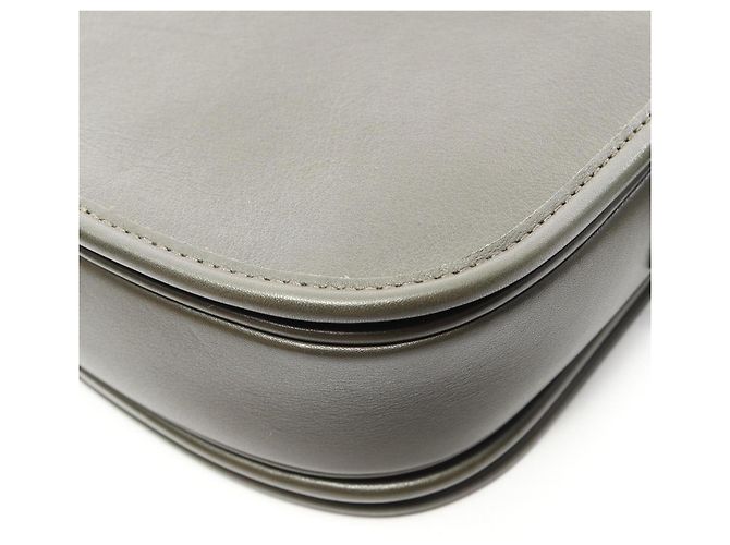 Céline Borsa a tracolla Celine Small Buzas Strap Triomphe Verde - vista 7