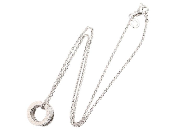 Bulgari Collana Bvlgari B-zero1 in oro bianco 18K Argento - vista 2