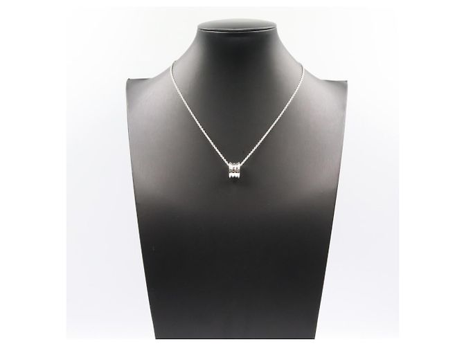 Bulgari Collana Bvlgari B-zero1 in oro bianco 18K Argento - vista 5