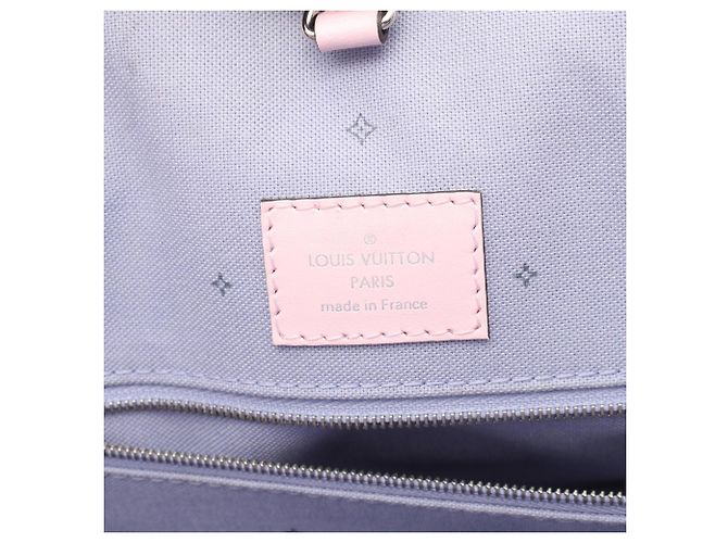 Borsa Tote Louis Vuitton OnTheGo GM LV Escale Pastel Rosa Multicolore - vista 4