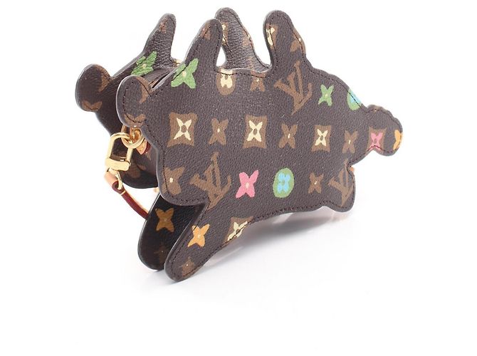 Borsa a tracolla Louis Vuitton Dog-On Strap Marrone - vista 2