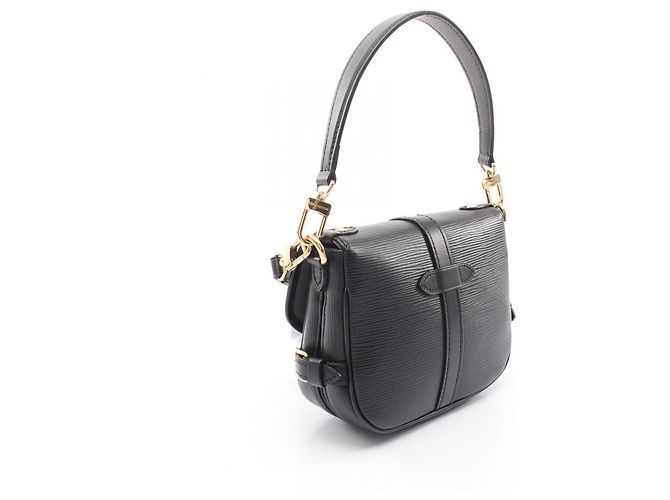 Borsa 2-Way Louis Vuitton Saumur BB Nero - vista 2