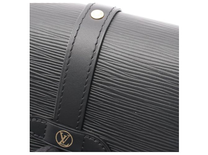 Borsa 2-Way Louis Vuitton Saumur BB Nero - vista 7