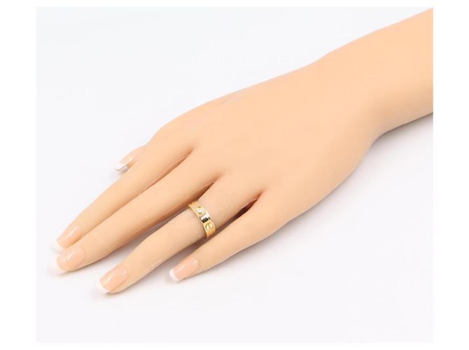 Anello Cartier Love 3PD - Oro giallo 18K con diamante D'oro - vista 7