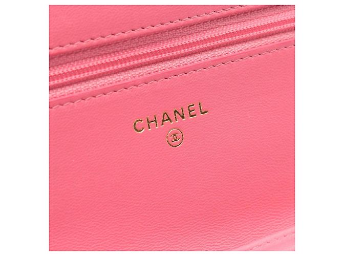 Borsa a tracolla Chanel Matelassé Double Piece Rosa - vista 4