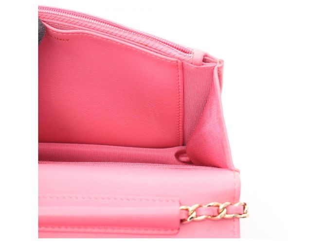 Borsa a tracolla Chanel Matelassé Double Piece Rosa - vista 8