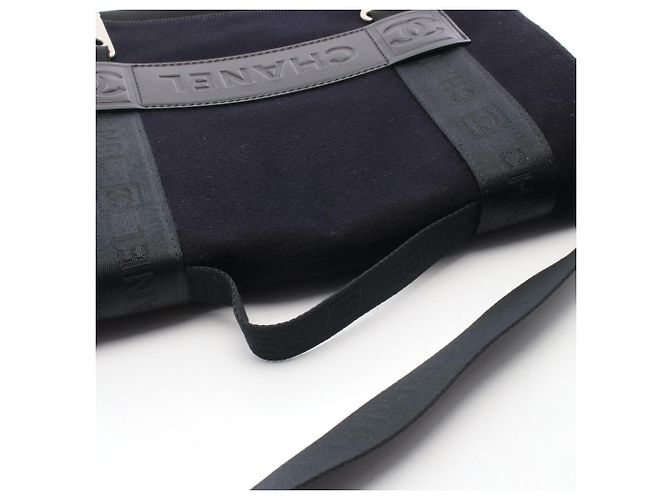 Borsa a tracolla Chanel Sport Line Nero - vista 5
