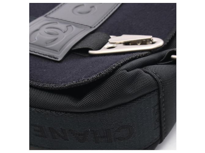 Borsa a tracolla Chanel Sport Line Nero - vista 7