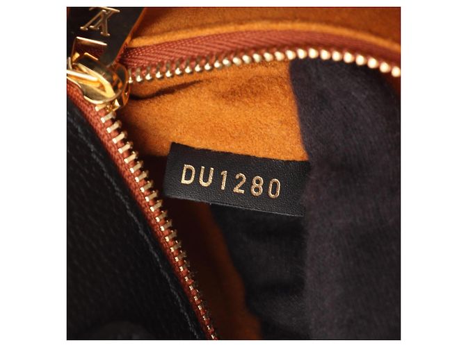 Borsa Tote Louis Vuitton OnTheGo GM Monogram Empreinte Noir Nero - vista 5