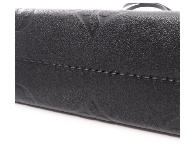 Borsa Tote Louis Vuitton OnTheGo GM Monogram Empreinte Noir Nero - vista 6