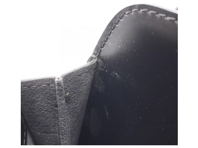 Borsa Louis Vuitton Pont Neuf Epi Noir Nero - vista 8