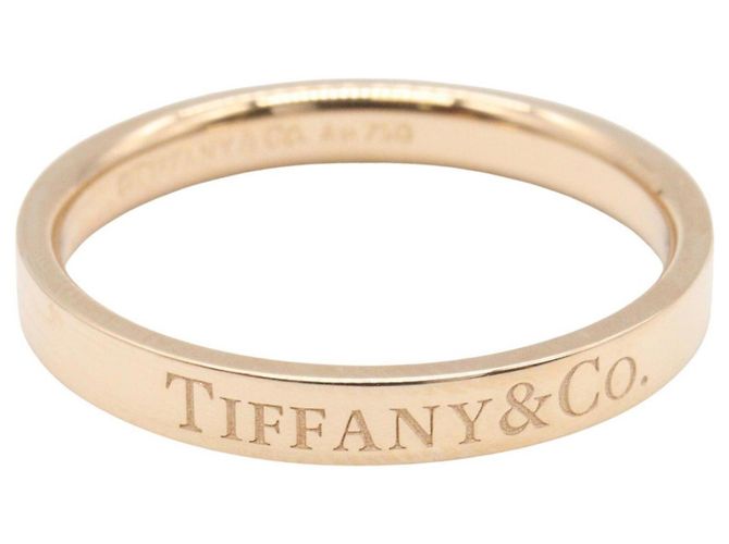 Tiffany & Co. 18K Roségold Flachring Golden - Ansicht 2