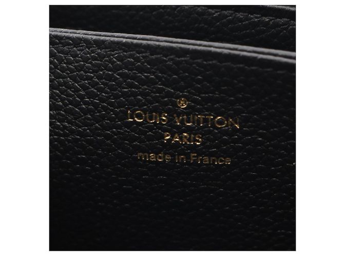 Louis Vuitton Monogram Empreinte Zippy Wallet Schwarz Beige - Ansicht 4