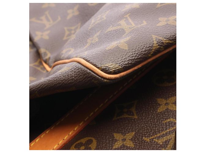 Borsa Boston Louis Vuitton Keepall 55 Monogram Marrone - vista 10