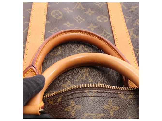 Borsa Boston Louis Vuitton Keepall 55 Monogram Marrone - vista 6