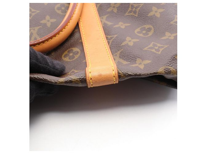 Borsa Boston Louis Vuitton Keepall 55 Monogram Marrone - vista 7