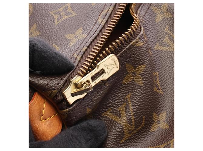 Borsa Boston Louis Vuitton Keepall 55 Monogram Marrone - vista 8