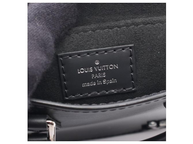 Borsa Louis Vuitton Petite Sac Plat Nero - vista 4