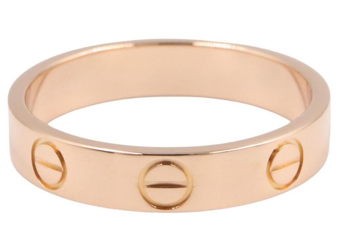 Anello Mini Love di Cartier in oro rosa 18K D'oro - vista 2