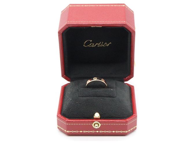 Anello Mini Love di Cartier in oro rosa 18K D'oro - vista 6