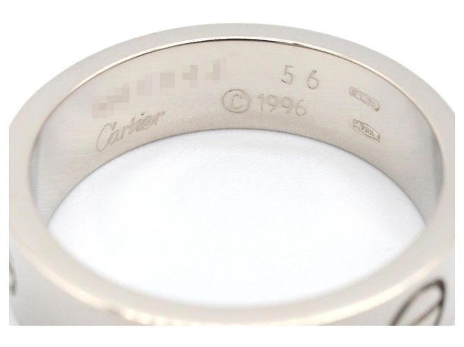 Cartier Love Ring aus 18K Weißgold Golden - Ansicht 3