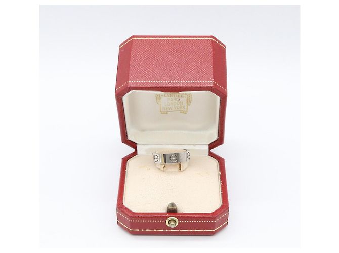 Cartier Love Ring aus 18K Weißgold Golden - Ansicht 6