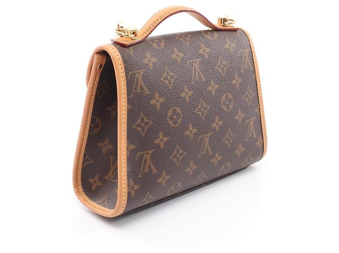 Borsa 2-Way Louis Vuitton LV Ivy Monogram Marrone - vista 2