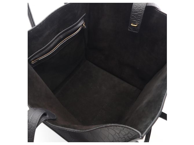 Céline Borsa Tote Celine Luggage Phantom Nero - vista 3