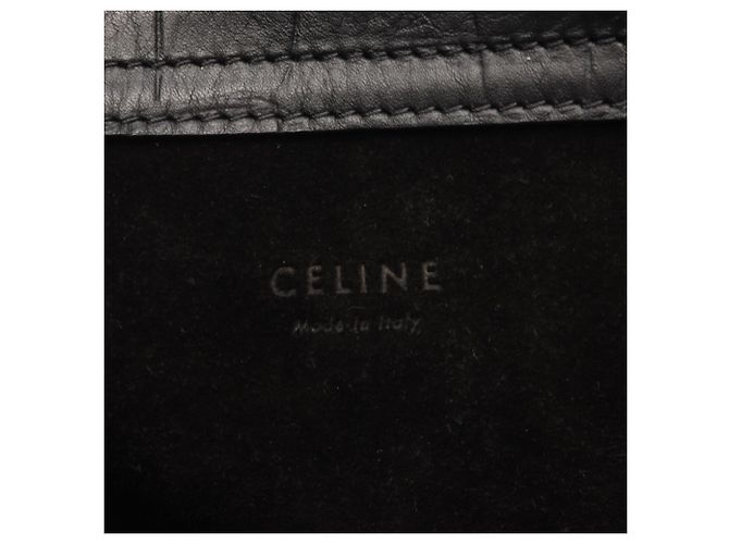 Céline Borsa Tote Celine Luggage Phantom Nero - vista 4