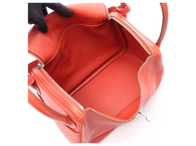 Hermès Hermes Lindy 30 Schultertasche Orange - Ansicht 3