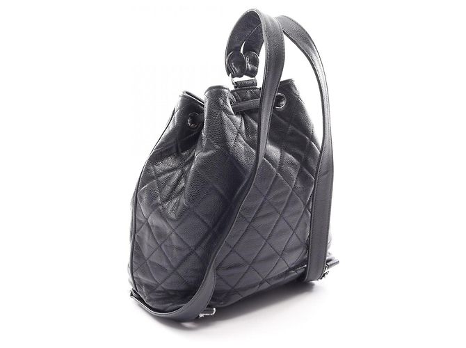 Zaino/Borsa Chanel Matelassé Nero - vista 2