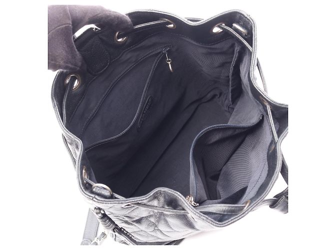 Zaino/Borsa Chanel Matelassé Nero - vista 3