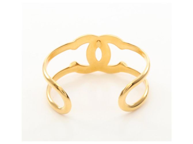 Chanel Coco Mark Armreif vergoldet Golden - Ansicht 2