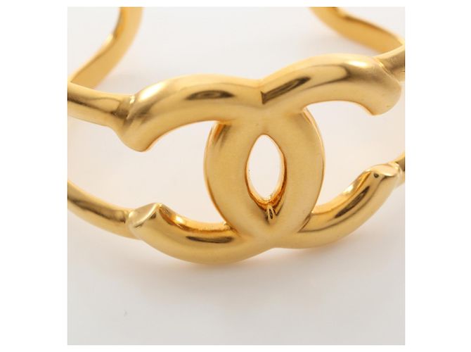 Chanel Coco Mark Armreif vergoldet Golden - Ansicht 6