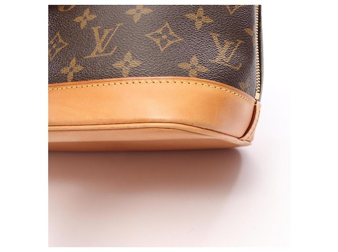 Borsa Louis Vuitton Alma PM Marrone - vista 13